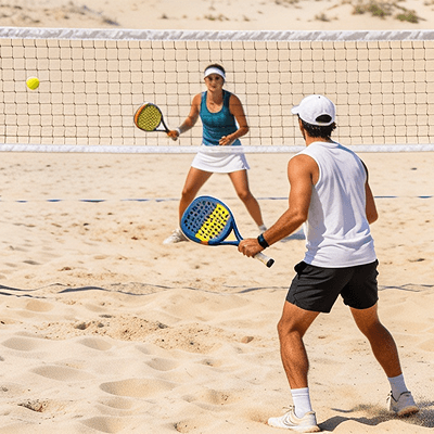 Quadra de Beach Tennis